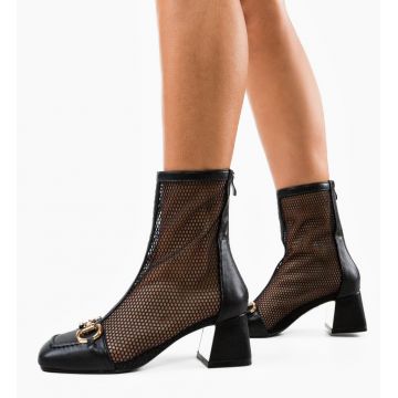 Botine dama Venczel Negre