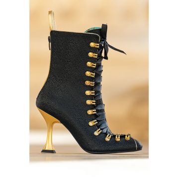 Botine de piele Angelina