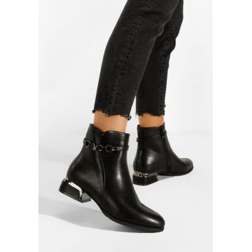 Botine elegante negre Getafe