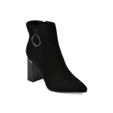 Botine EPICA negre, 1R682, din piele intoarsa Botine EPICA negre, 1R682, din piele intoarsa