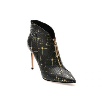 Botine EPICA negre, 23914, din piele naturala Botine EPICA negre, 23914, din piele naturala