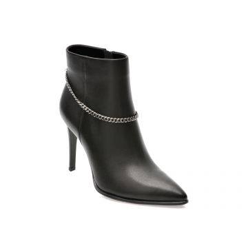 Botine EPICA negre, JI00067, din piele naturala Botine EPICA negre, JI00067, din piele naturala