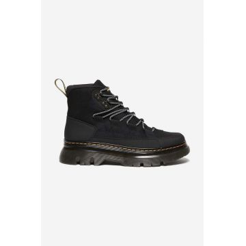 Dr. Martens botine Dr. Martens Boury 27831001 femei, culoarea negru, cu toc plat 27831001-black