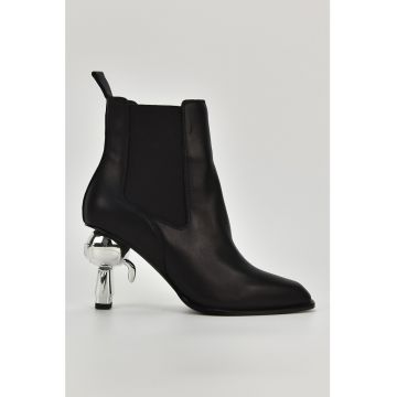 Botine Chelsea de piele