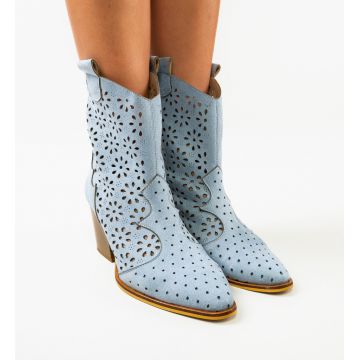 Botine dama Moris Albastre