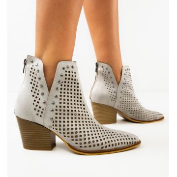 Botine dama Sariad Gri