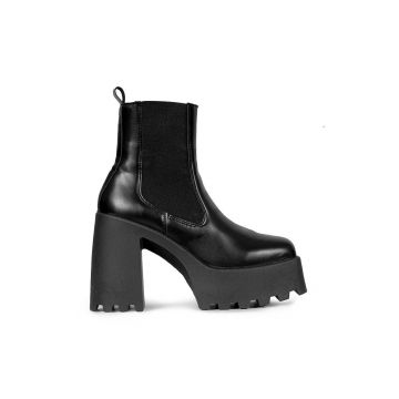 Altercore botine femei, culoarea negru, cu toc drept, Blaze