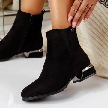 Botine Dama Adelyn Negre #17012 Botine Dama Adelyn Negre #17012