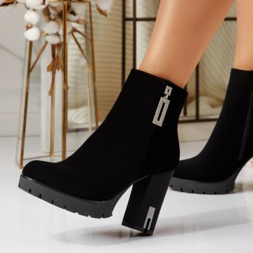 Botine Dama Bridget Negre #16985 Botine Dama Bridget Negre #16985