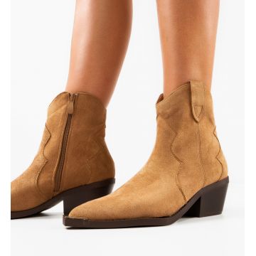 Botine dama Suriante Camel