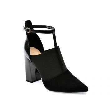 Botine EPICA negre, 1865316, din piele intoarsa