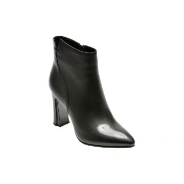 Botine EPICA negre, 18770B, din piele naturala
