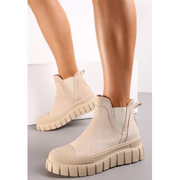 Botine Bej închis