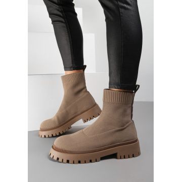 Botine Bej Închis