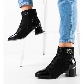 Botine dama Crouch Negre Botine dama Crouch Negre