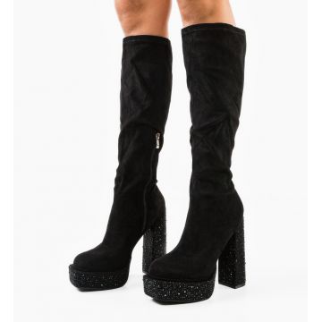 Botine dama Dicksie Negre