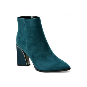 Botine EPICA bleumarin, 1410, din piele intoarsa
