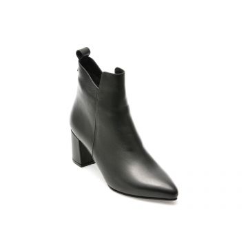 Botine FLAVIA PASSINI negre, 4001110, din piele naturala