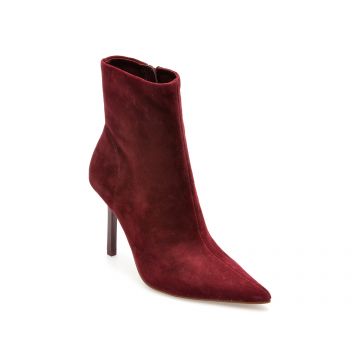 Botine Steve Madden visinii, IVANNA, din piele intoarsa