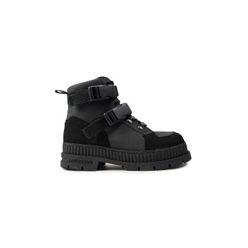 Altercore botine Crash femei, culoarea negru, cu platforma, Crash.Vegan