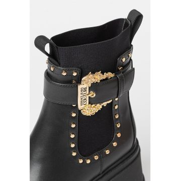 Botine Chelsea cu toc masiv Sophie