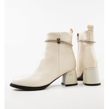 Botine dama Eponine Bej