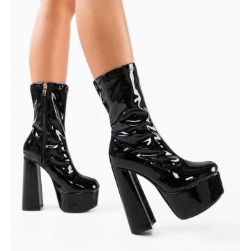 Botine dama Harriet Negre