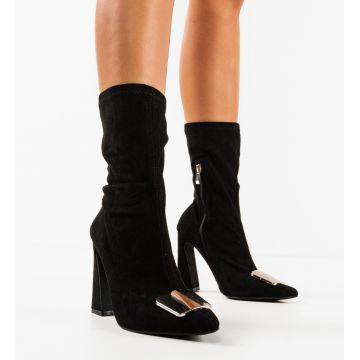 Botine dama Ilenia Negre 2