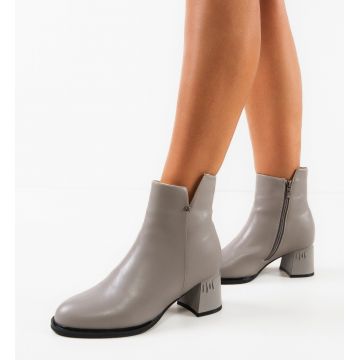 Botine dama Isadora Gri Botine dama Isadora Gri