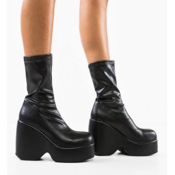 Botine dama Jergav Negre