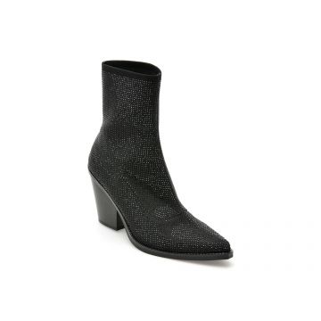 Botine ALDO negre, ETAYNI008, din material textil