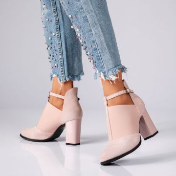 Botine Dama Frida Bej #17489 Botine Dama Frida Bej #17489