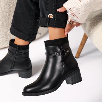 Botine Dama Sarah Negre #17631 Botine Dama Sarah Negre #17631