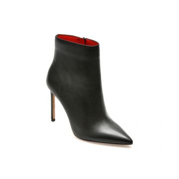 Botine ALDO negre, YIADER007, din piele naturala