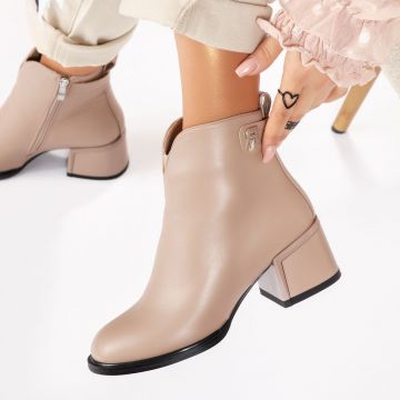 Botine Dama Aubrey Roz #17747 Botine Dama Aubrey Roz #17747