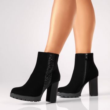 Botine Dama Summer Negre #17699 Botine Dama Summer Negre #17699