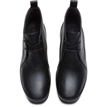 Botine de piele cu toc masiv Alright 825