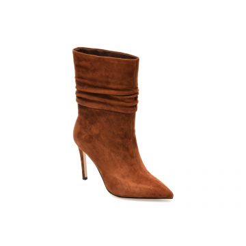 Botine EPICA maro, 1107901, din piele intoarsa