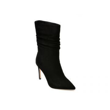 Botine EPICA negre, 1107901, din piele intoarsa