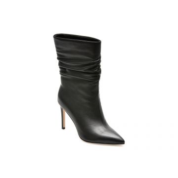 Botine EPICA negre, 1107901, din piele naturala