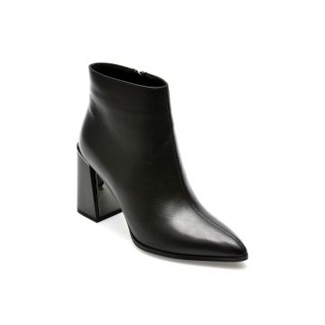 Botine GRYXX negre, JG30008, din piele naturala