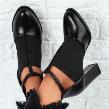 Botine Dama Frida2 Negre #7653M Botine Dama Frida2 Negre #7653M