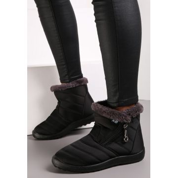 Botine Negru cu gri