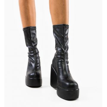 Botine dama Mytaz Negre