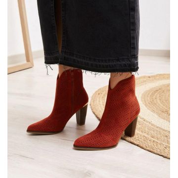 Botine dama Gladstone Portocalii