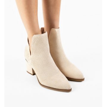 Botine dama Granada Bej