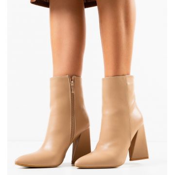 Botine dama Rafaello Nude