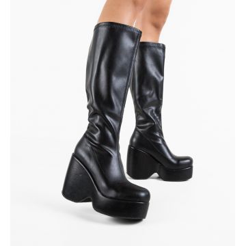 Botine dama Zanet Negre