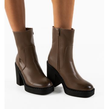 Botine dama Justice Khaki