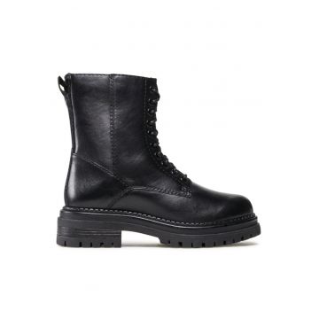 Botine dama -  590486219717336 - Piele naturala - Negru